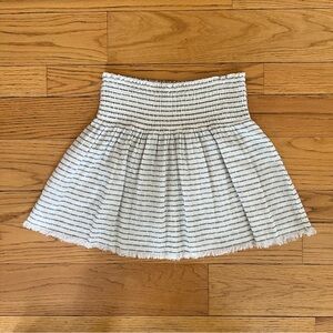 Aerie Cotton Striped Skirt